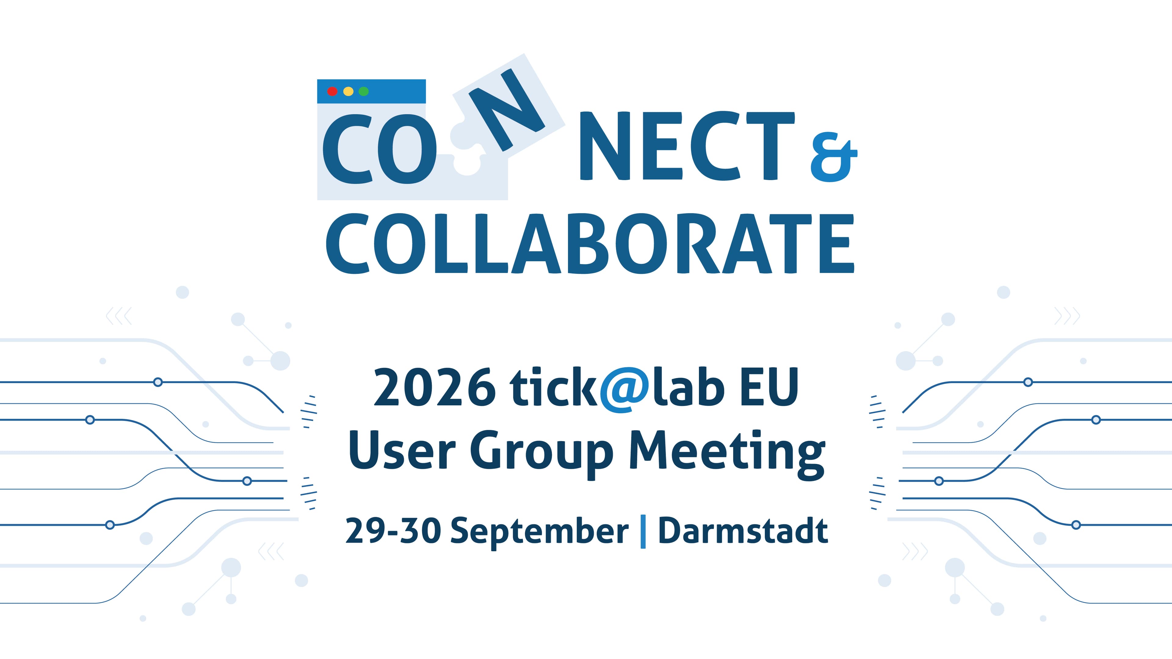 Connect & Collaborate Darmstadt September 29-30 banner
